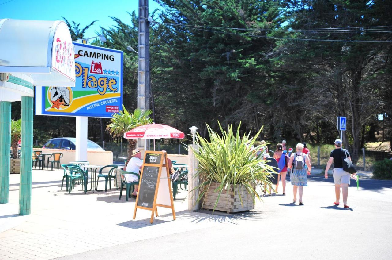 Camping La Plage Saint-Hilaire-de-Riez Eksteriør bilde